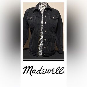 Madewell Oversized Jean Jacket in Lunar Wash